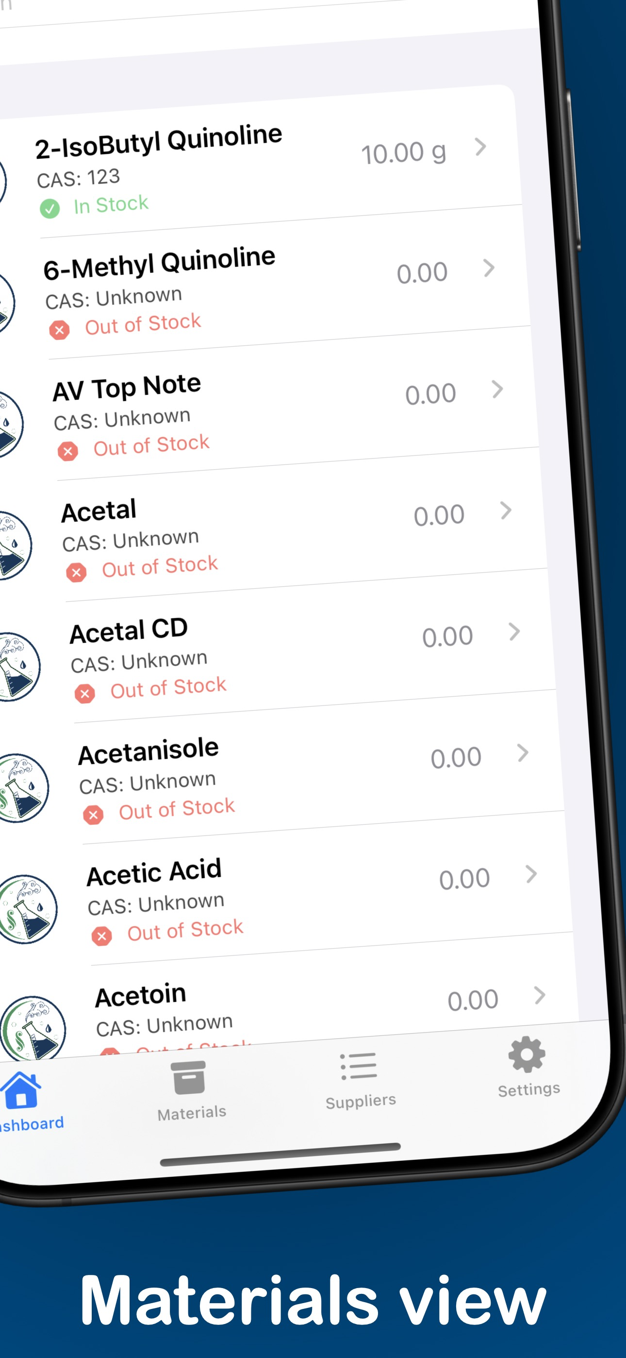 AromaTrack Screenshot 2